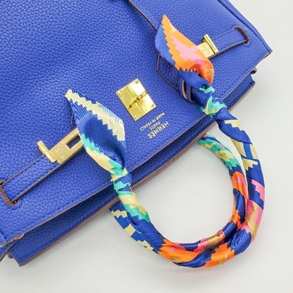 Skinny Scarf | Hand Bag, Neck Scarf (2 pieces) - Color Set #7 / Brand NEW - Picture 6 of 13